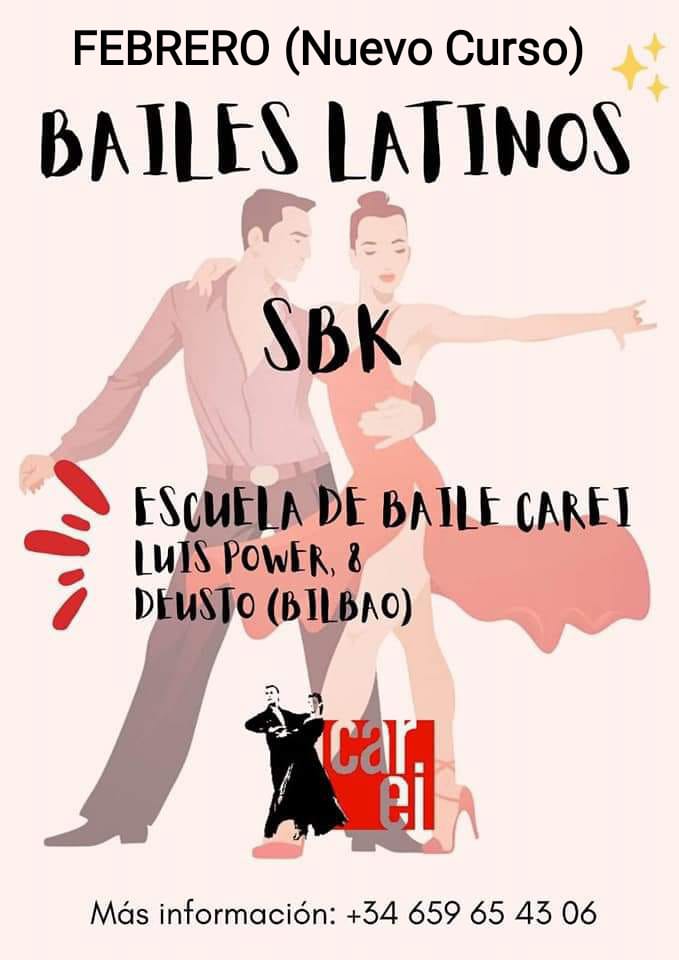 Curso bailes latinos Bilbao